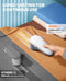 POPCHOSE FABRIC SHAVER, LINT REMOVER FOR CLOTHES, RECHARGEABLE - GRAYISH WHITE - Like New