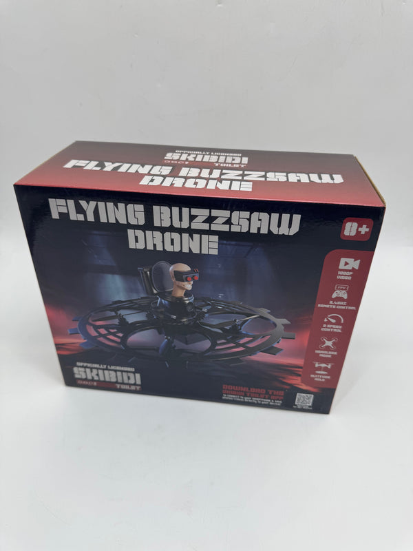 Force1 Officially Licensed Skibidi Toilet Toy RC Drone - Flying Buzzsaw Drones - Like New