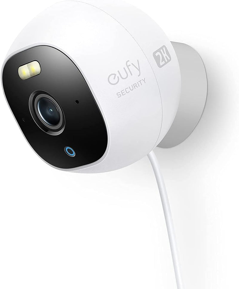 eufy Security Outdoor Cam E220 with 2K Resolution - WHITE - Brand New