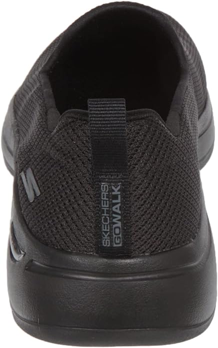 Skechers Women's Go Walk Arch Fit Sneakers 124401 Black - SIZE 9 Like New