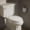 KOHLER 4647-96 Stonewood Toilet Seat Elongated,Wood, Standard Toilets - Biscuit - Brand New