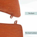 ununon Chairs Cushions Deep Seat Chair Cushions Patio Set of 2 - Rust Red - Brand New