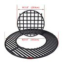 Uniflasy 8835 Cast Iron Grill Grateal Kettle Grills Gourmet BBQ System - NEW - Brand New