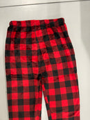 J.Y. FASHION PANTS WARM - SIZE: LARGE/X-LARGE - RED AND BLACK - Brand New