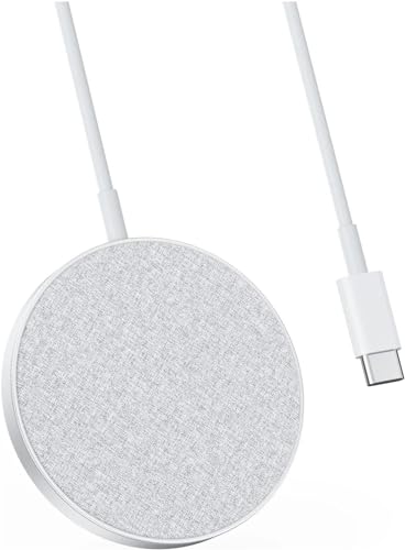 ANKER POWERWAVE SELECT+ MAGSAFE WIRELESS MAGNETIC CHARGER - A2566 - WHITE - Like New