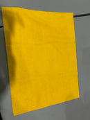 GENERIC YELLOW 16" BY 12" WASH CLOTH - YELLOW - Like New