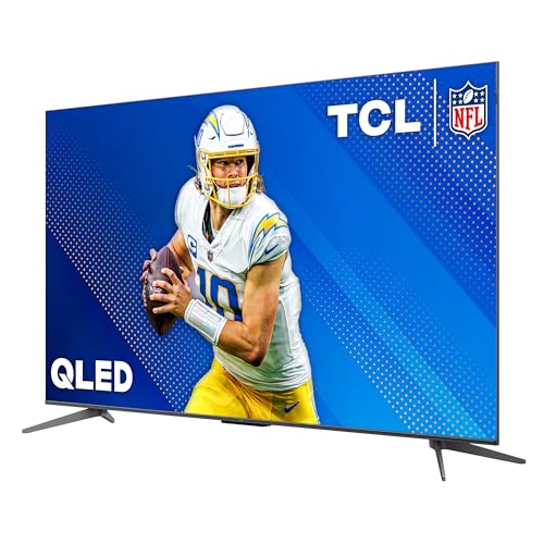 TCL 55" Q68 QLED PRO 4K UHD SMART TV GOOGLE TV DOLBY 120HZ - BLACK - Like New