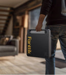 FANTTIK HOUSEHOLD TOOL KIT WITH STUDIO ELECTRIC SCREWDRIVER - BLACK - Brand New