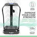 BLUEFIN Fitness Vibration Platform Pro Model Upgraded Design - BLACK - Like New