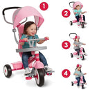 RADIO FLYER TODDLER TRICYCLE BIKE STROLLER ADJUSTABLE SEAT - PINK - Brand New