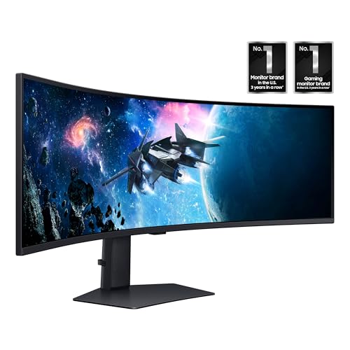 SAMSUNG 49” ODYSSEY G9 SERIES DQHD GAMING MONITOR LS49CG954ENXZA - BLACK - Like New