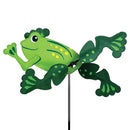 Whirligig Spinner Frog 13" – Playful Wildlife-Themed Design, Weather-Resistant - Brand New