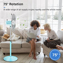 Simple Deluxe 16 Inch Stand Fan Adjustable Heights Ocillation B097B85Z4X - Gold - Brand New