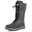 POLAR FAUX FUR WARM THERMAL WATERPROOF OUTDOOR WALKING RUBBER BOOTS SIZE 9 BLACK - Like New