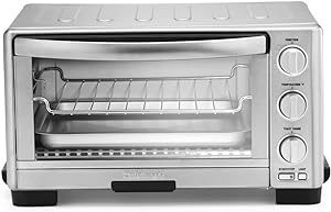 Cuisinart Toaster Oven with Broiler TOB-5 - Stainless Steel Like New