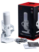 ASUS PROFESSIONAL CARDIOID GAMING MICROPHONE C501 ROG CARNYX - WHITE - Like New