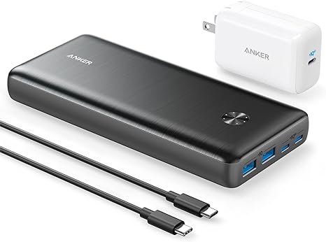 Anker Power Bank 25,600mAh Portable Charger 87W 65W USB-C Wall - Scratch & Dent