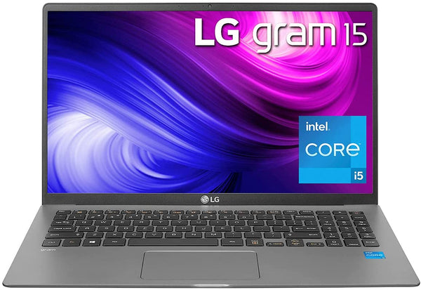 LG GRAM 15.6 FHD I5-1135G7 16GB 512GB SSD FPR DARK SILVER - Scratch & Dent