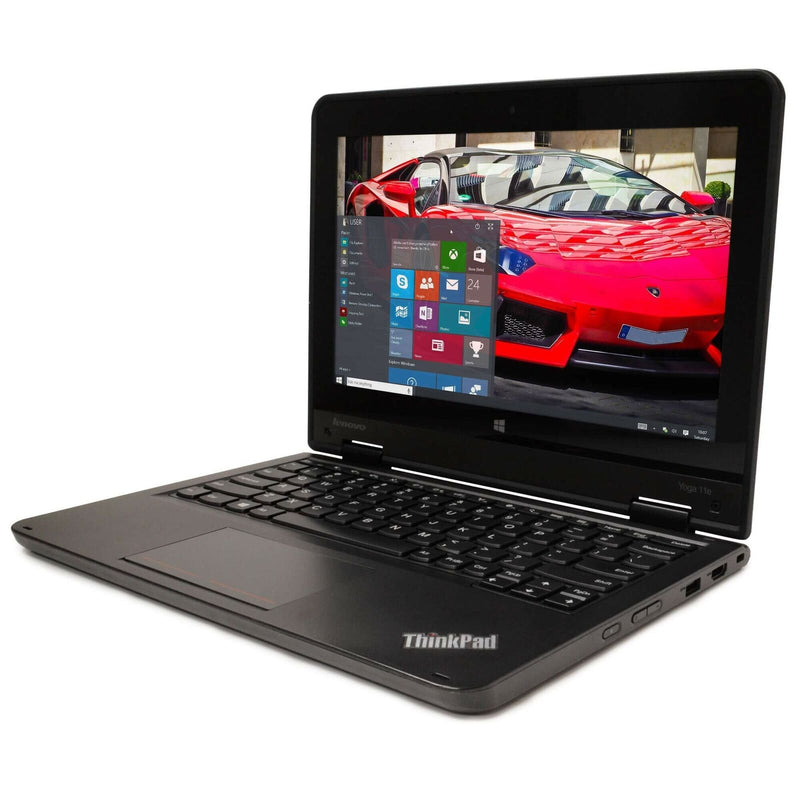 Lenovo ThinkPad Yoga 11e 11.6" Chromebook 4GB 128GB SSD 20DAS0YD00 - Black - Like New