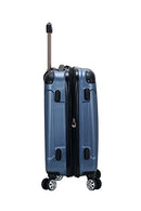 ROCKLAND LONDON HARDSIDE EXPANDABLE LUGGAGE SPINNER WHEELS CARRY-ON 20-INCH BLUE - Brand New