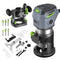 WORKPRO Compact Router Combo Kit, 6.5 Amp Compact Router Fixed Base - Like New