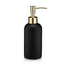 Essentra Home Matte Black Liquid Soap Dispenser with Gold Pump B07H74SZXQ-NEW - Brand New