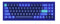 KEYCHRON Q7 SWAPPABLE RGB BACKLIGHT BLUE SWITCH - BLUE - KEYCAPS SPECIAL COLOR - Like New