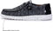 110354912 Hey Dude Men's Wally Sox Black White Size 12 - Like New