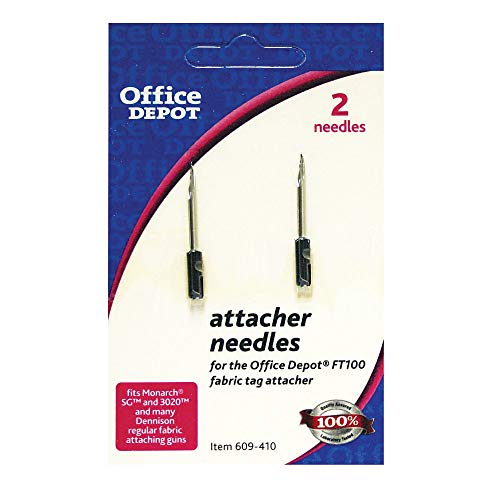 925PB0014 OFFICE DEPOT TAG FASTENER REPLACEMENT NEEDLES 4-3/8" h x 2-3/4" w - Brand New