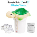 Monkeyking Chlorine Floater Turtle Collapsible Swimming Pool Hot Tub SPA - Brand New
