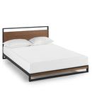ZINUS SUZANNE 37 Inch Metal Wood Platform Bed Frame Assembly - - Scratch & Dent