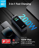 ANKER PRIME POWER BANK 20,000MAH CHARGER 200W OUTPUT A1336 - - Scratch & Dent