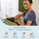 LIFEPRO RED LIGHT THERAPY CORDLESS GLOVE & FOOT WRAP DUAL WAVELENGTHS - BLACK - Like New