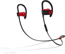 BEATS BY DR. DRE POWERBEATS3 IN-EAR EARBUDS WIRELESS HEADPHONES RED - BLACK/RED - Like New