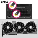 MSI MPG A1250GS PCIE5 Fully Modular Gaming 1250W Power Supply 80+ Gold - BLACK - Like New