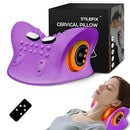 STILEFIX NECK MASSAGER PILLOW WITH 3 ADJUSTABLE MODES PVBK002 - PURPLE - Like New