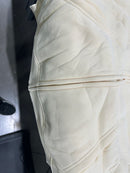 GENERIC LARGE CREAM HOODIE JACKET, FULL ZIP - CREAM - Like New