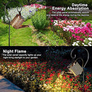 XUGENXES Watering Can with Lights, Solar Art Decor, Metal Waterproof - Bronze - Like New