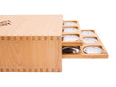 Mighty Tidy B0BRHV3VKB Beechwood Storage Drawer Pod Holder Vertuoline - Black - Brand New