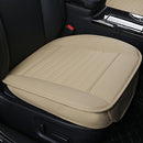 EDEALYN 2PCS PU Leather Seat Covers Auto Seat Protector Car Seat Covers - Beige - Brand New