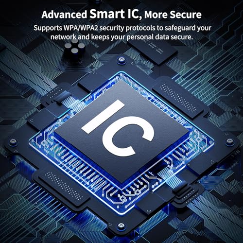 Roqrl WIFI EXTENDER SIGNAL BOOSTER 2025 WIFI AC1200MBPS, M-97D - WHITE - Like New