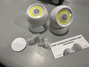 AUTO DRIVE LED EXTERIOR DECORATIVE LIGHT CARS MOTION SENSOR 2 PACK - WHITE - Like New