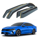 Goodyear Shatterproof in-Channel Window Deflectors for Kia K-5/K5 2021-2025 - Brand New