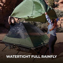 TETON SPORTS VISTA QUICK TENT DOME CAMPING AND BACKPACKING TENT SETUP - YELLOW - Like New