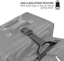 Travel Select Amsterdam Softside Expandable Rolling Luggage Carry-on 21" - NAVY - Like New