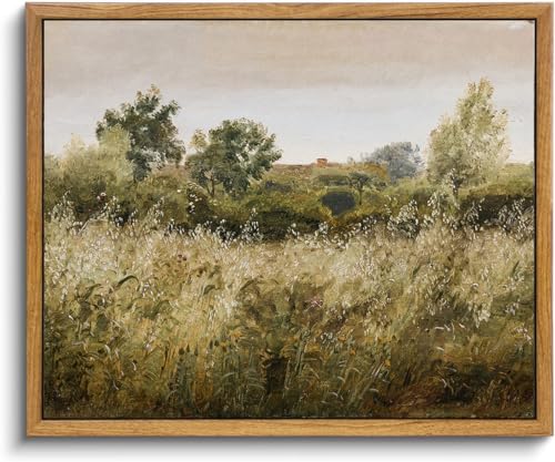 KBKBART Vintage Meadow Landscape Wall Art, Size Youth 8"L X 10"W - Meadow - Like New
