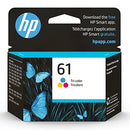 HP 61 TRI-COLOR INK CARTRIDGE 5635, DESKJET 1000, 2050, 2510, 2540 - MULTICOLOR - Like New