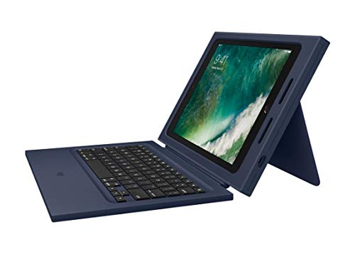 Logitech Rugged Protection Combo Keyboard and Folio Case for iPad 9.7 - Navy Like New