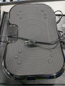 VIBRATION PLATE EXERCISE MACHINE WITH REMOTE CONTROL WHOLE BODY WORKOUT - BLACK - Like New