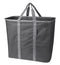 CLEVERMADE COLLAPSIBLE LAUNDRY CADDY 2 PK. CHARCOAL/GRAY 7070-0306-44052PK Like New